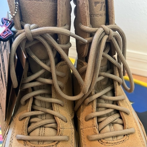 Belleville Boots 7.5 Tactical Research TR303 Suede Desert Tan Combat Military - Picture 15 of 16